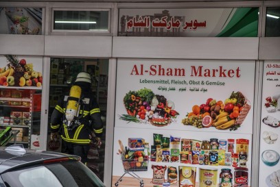 Sindeflingen: Brand im Keller eines tuerkischen Supermarkt