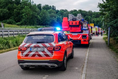 Ebersbach a. d. Fils: Zeugen melden Feuer und Rauch im Industriegebiet