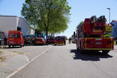 Freiberg am Neckar: Schwerer Unfall im Industriegebiet