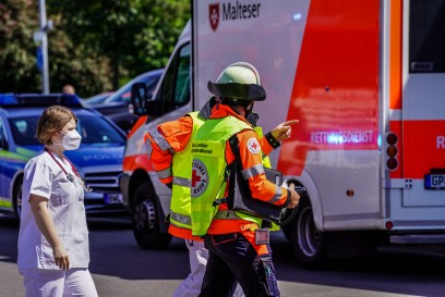 Ebersbach a.d. Fils: Brand beim Haller Logistikpark