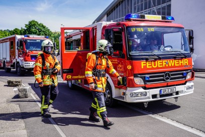 Ebersbach a.d. Fils: Brand beim Haller Logistikpark