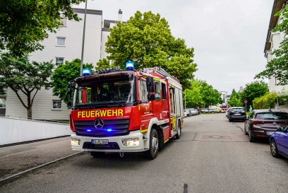 Plochingen: Essen auf dem Herd sorgt fuer Feuerwehreinsatz