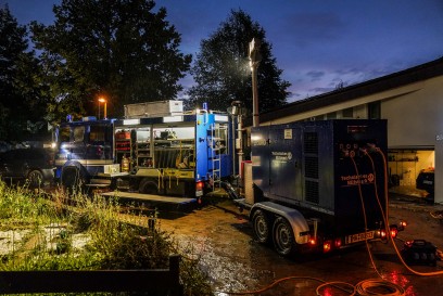 Kirchheim: Feuerwehr muss ueber 150 Unwetter Einsatzstellen abarbeiten