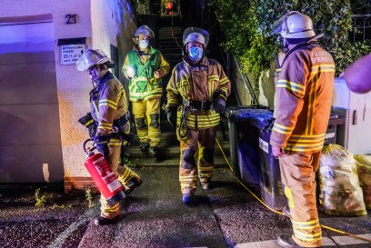 Esslingen-Zell: Essen auf dem Herd sorgt fuer Feuerwehreinsatz