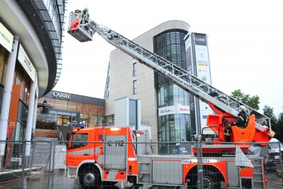 Unwetter legt Verkehr 