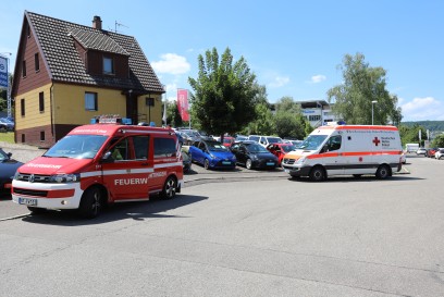 Nuertingen: Brand in einer Autowerkstatt