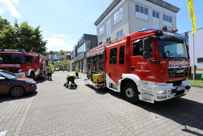 Nuertingen: Brand in einer Autowerkstatt