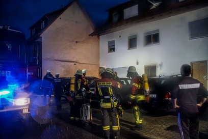 Weil der Stadt - Muenklingen: Mehrere Verletzte nach Kuechenbrand