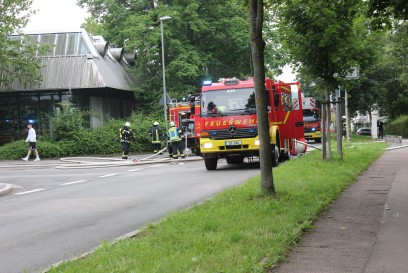 Ludwigsburg: Brand in Hochhaus