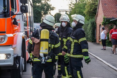Sindelfingen-Maichingen: Rauchende Biotonne sorgt fuer Feuerwehreinsatz
