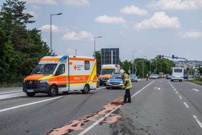 Boeblingen: Frontalzusammenstoss fordert zwei Verletzte
