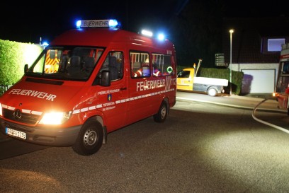 Tiefenbronn: Die Feuerwehr wird zu einem Dachstuhlbrand alarmiert