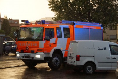 Esslingen: Feuerwehreinsatz in Mehrfamiliehaus 