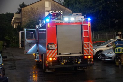 Esslingen: Feuerwehreinsatz in Mehrfamiliehaus 