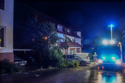 Rutesheim: Wohnungsbrand im Mehrfamilienhaus