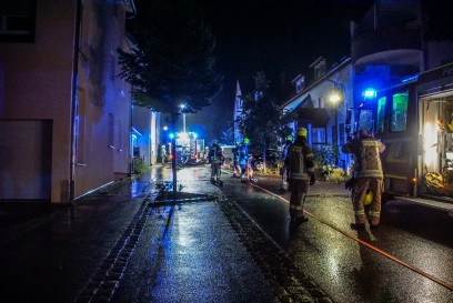 Rutesheim: Wohnungsbrand im Mehrfamilienhaus