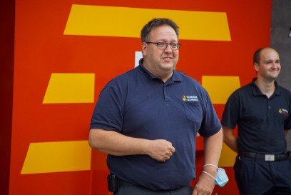 Leonberg: Die Rueckkehrer aus dem Hochwassergebiet -Feuerwehren wieder zu Hause