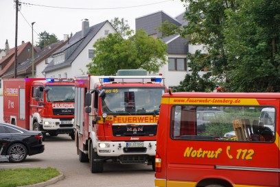 Leonberg: Die Rueckkehrer aus dem Hochwassergebiet -Feuerwehren wieder zu Hause
