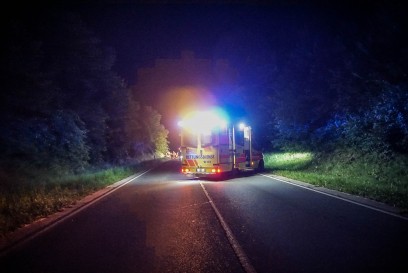 Leonberg: PKW Fahrer nach schwerem Frontalzusammenstoss im Wagen eingeklemmt