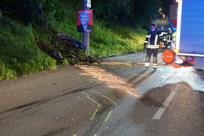 Pforzheim: Zusammenstoss zweier Pkw - drei Personen schwer Verletzt eine Leicht Verletzt