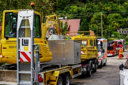 Geislingen-Eybach: Explosion in Wohnhaus