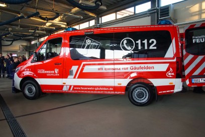 Gauefelden: Zwei Neue Fahrzeuge fuer die Floriansjuenger 