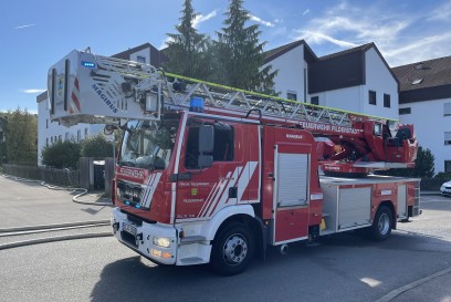 Neuhausen: Technischer Defekt an einem Trockner fuehrt zu einem Kellerbrand
