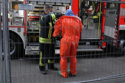 Stuttgart: Verdaechtiger Gegenstand am Innenministerium 
