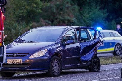 Reichenbach a.d. Fils: Toedlicher Verkehrsunfall mit 7 beteiligten Fahrzeugen