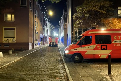Stuttgart: Brand im Bohnenviertel
