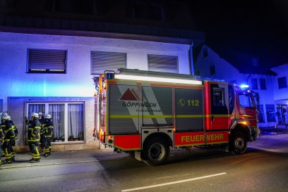 Goeppingen-Jebenhausen: Benzingeruch im Keller eines Gebaeudes sorgt fuer Feuerwehreinsatz