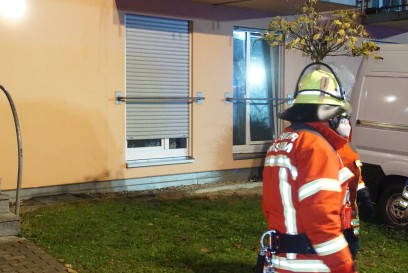 Moensheim: Wasserentzugsgeraet in der Nasszelle geraet in Brand - Wohnung verraucht