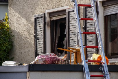 Magstadt: Wohnung nach Brand zerstoert