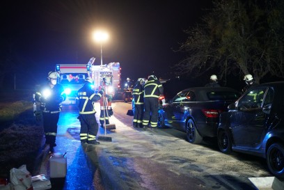 Zell u.A:  Auffahrunfall mit zwei Leichtverletzen