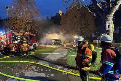 Bad Liebenzell: Brand auf Campingplatz 