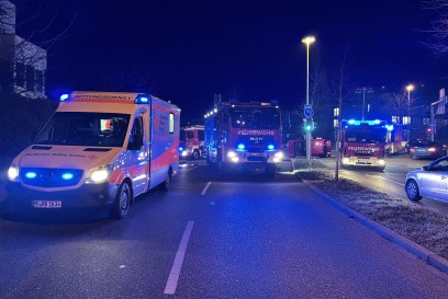 Pforzheim: Seat liegt nach Unfall auf der Seite 