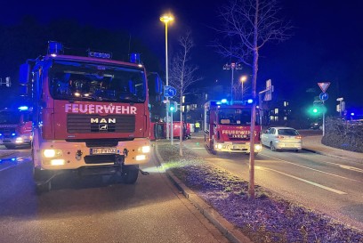 Pforzheim: Seat liegt nach Unfall auf der Seite 