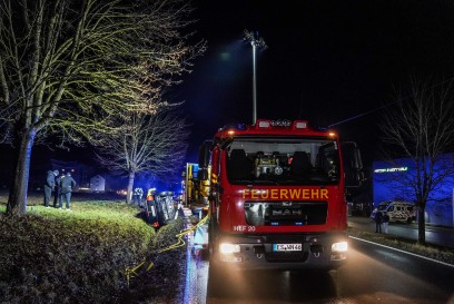Wernau: Von der Fahrbahn abgekommen