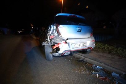 Kohlberg: Gegen Parker und Garage gekracht