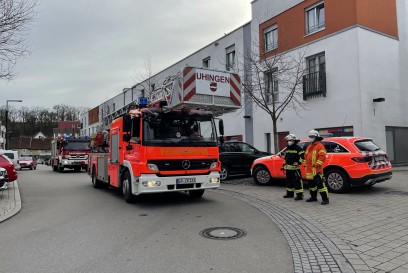 Ebersbach a. d. Fils: Brandmeldeanlage loest in Buerogebaeude aus