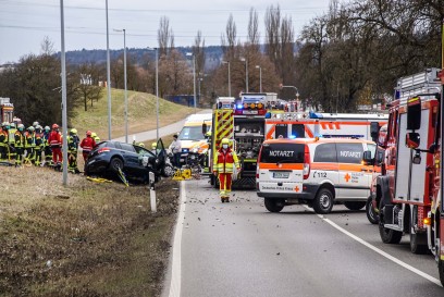 Herrenberg: Frau nach schwerem Unfall in Lebensgefahr