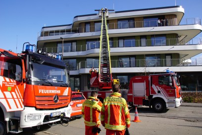 Filderstadt: Blech an Fassade loest sich an einer Schule