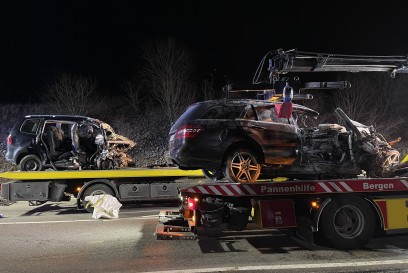 Schopfloch: B28 Unfall fordert 3 Tote und ein schwerst verletzten