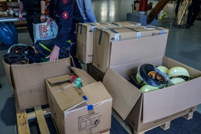 Fellbach: Spendenaktion Feuerwehren helfen der Ukraine 2022