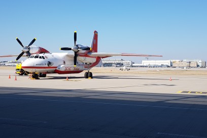Flughafen Stuttgart: Drei Transportflugzeuge bringen Hilfsgueter in die Ukraine