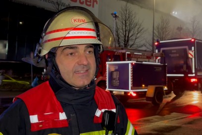 Bietigheim-Bissingen: Brand in Homeister Wohnzentrum 