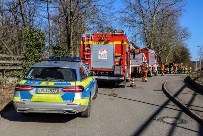 Wendlingen: Rauch im Treppenhaus ruft Feuerwehr auf den Plan 