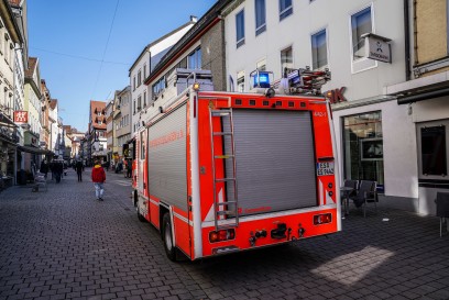 Esslingen: Rauchgeruch ruft Feuerwehr auf den Plan