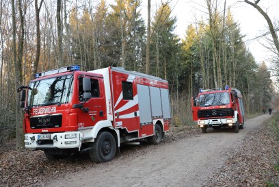 Neuhausen: Brand im Wald ruft mehrere Feuerwehren auf den Plan 