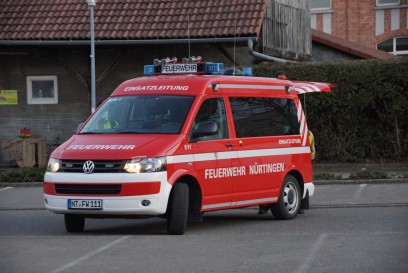 Nuertingen: 4 Jaehriger erleidet Verbrennungen- Rettungshubschrauber im Einsatz